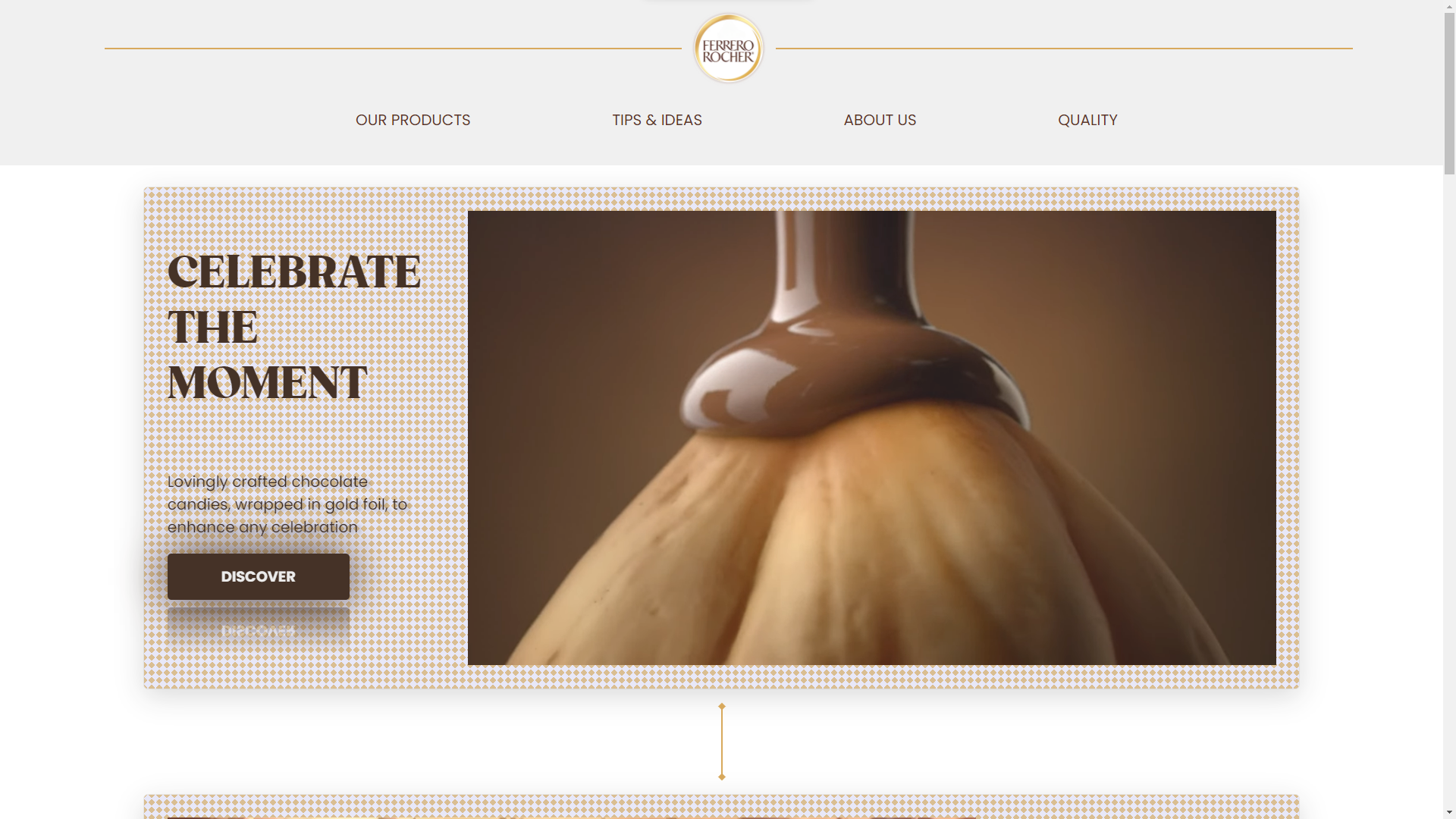 Ferrero Rocher Website